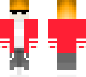 red jumper sunglass
