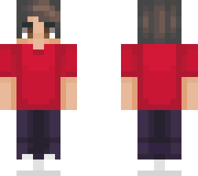 rqxie, red t-shirt