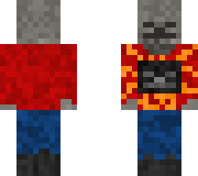 skeleton in wither sweater