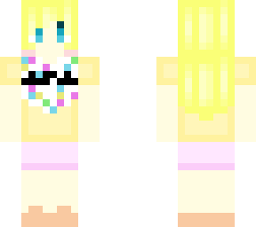 toy chica as a human