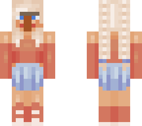 villager in braids