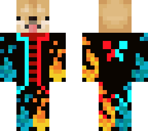 water and fire doge