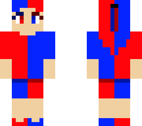 ~*red and blue woman*~