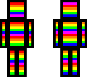 angled rainbow