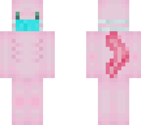 axolotl with mask