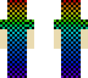 black, rainbow man