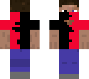 black and red infecion