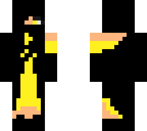 black and yellow