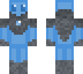 blue blob man