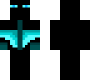 blue electric enderman