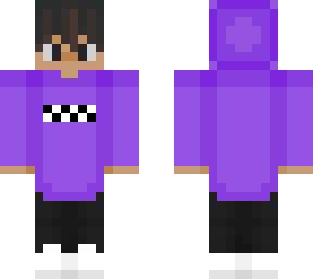 boy with purple sweater