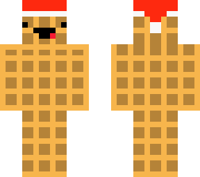 christmas waffle