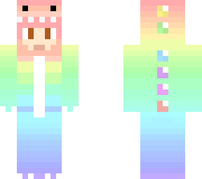 cute rainbow dino