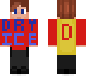 dryice ( my skin ) ( 4 ) ( yellow cape )