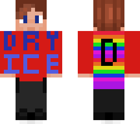 dryice ( my skin ) ( 9 ) ( rainbow cape )