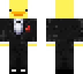 duck in a tux