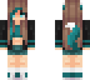 edited skin ( teal wolf )
