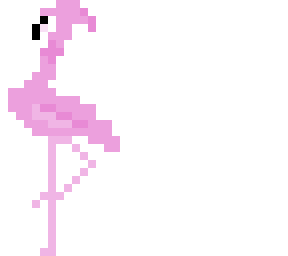 flamingo (literally)