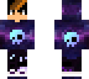 galaxy skull hoodie