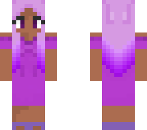 girl with purple everything request for @heartfullflower