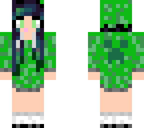 green gamer girl v3
