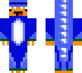 guy in blue dino onesie