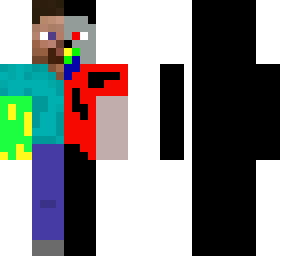 hacked robot/infected steve