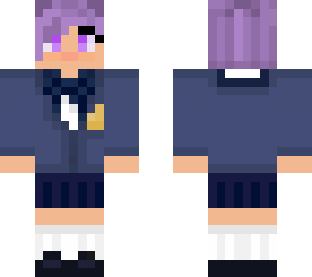 lizzie (minesonaschool uniform)