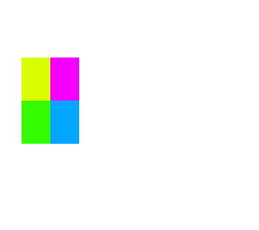 neon colour palette