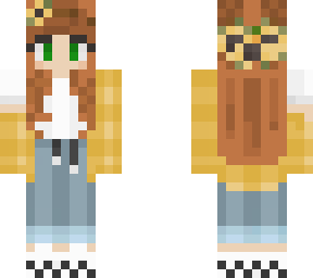 new and improved yellow sunflower girl