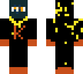 orange ninja boy