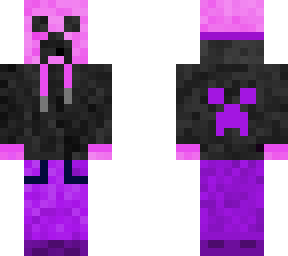 pink hoodie creeper
