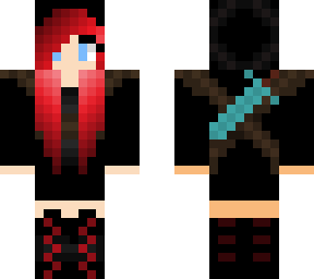 red hair sword