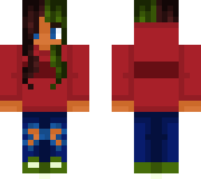 red hoodie girl edit