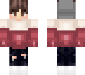 red white sweater