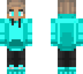 turquoise purpled skin