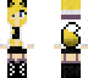 white jacket blonde fox girl