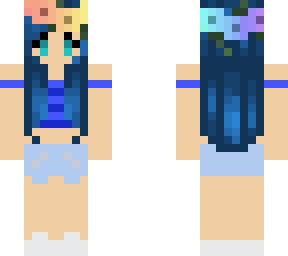 .-. blueberry girl :3 (edited)