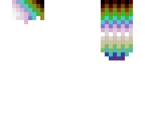 ~rainbow~ hair base
