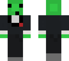 8-bit tuxedo slime