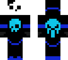 blue edition skull