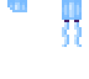 blue pigtails - hb