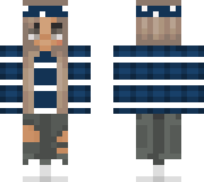 blue skin