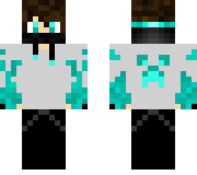 cyan gamer boy