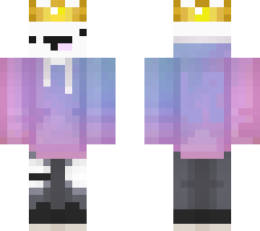 derp king (my current minecraft skin)