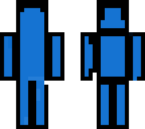 distorted blue