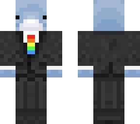 dolphin in a suit pride