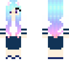 edited cat girl
