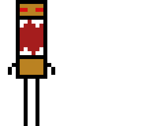 evil pixel chest