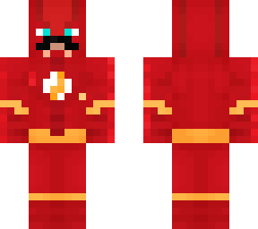 flash with mustache